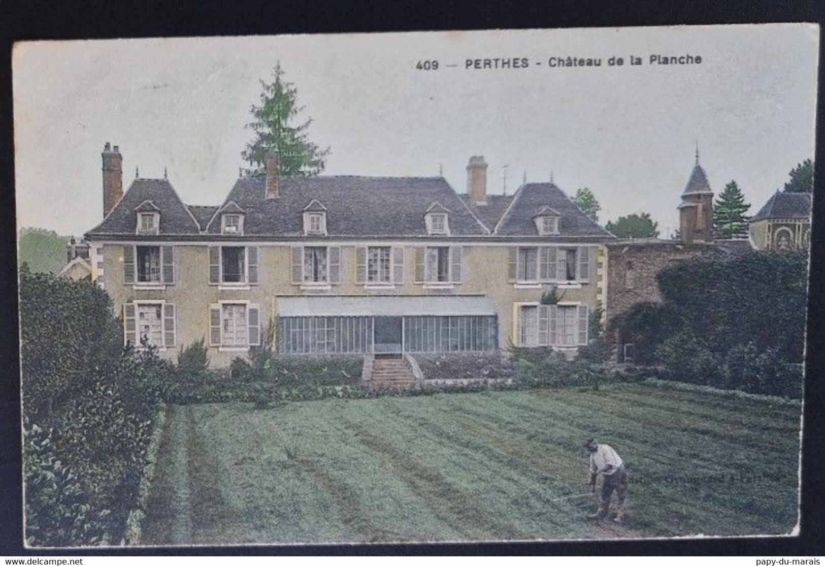 CPA Couleur PERTHES - Château De La Planche - Perthes