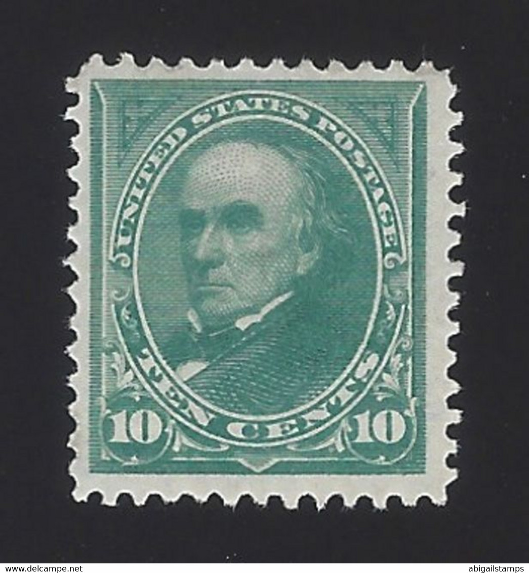 US #273 1895 Green WMK 191 Perf 12 Mint OG LH F-VF Scv $70 - Unused Stamps