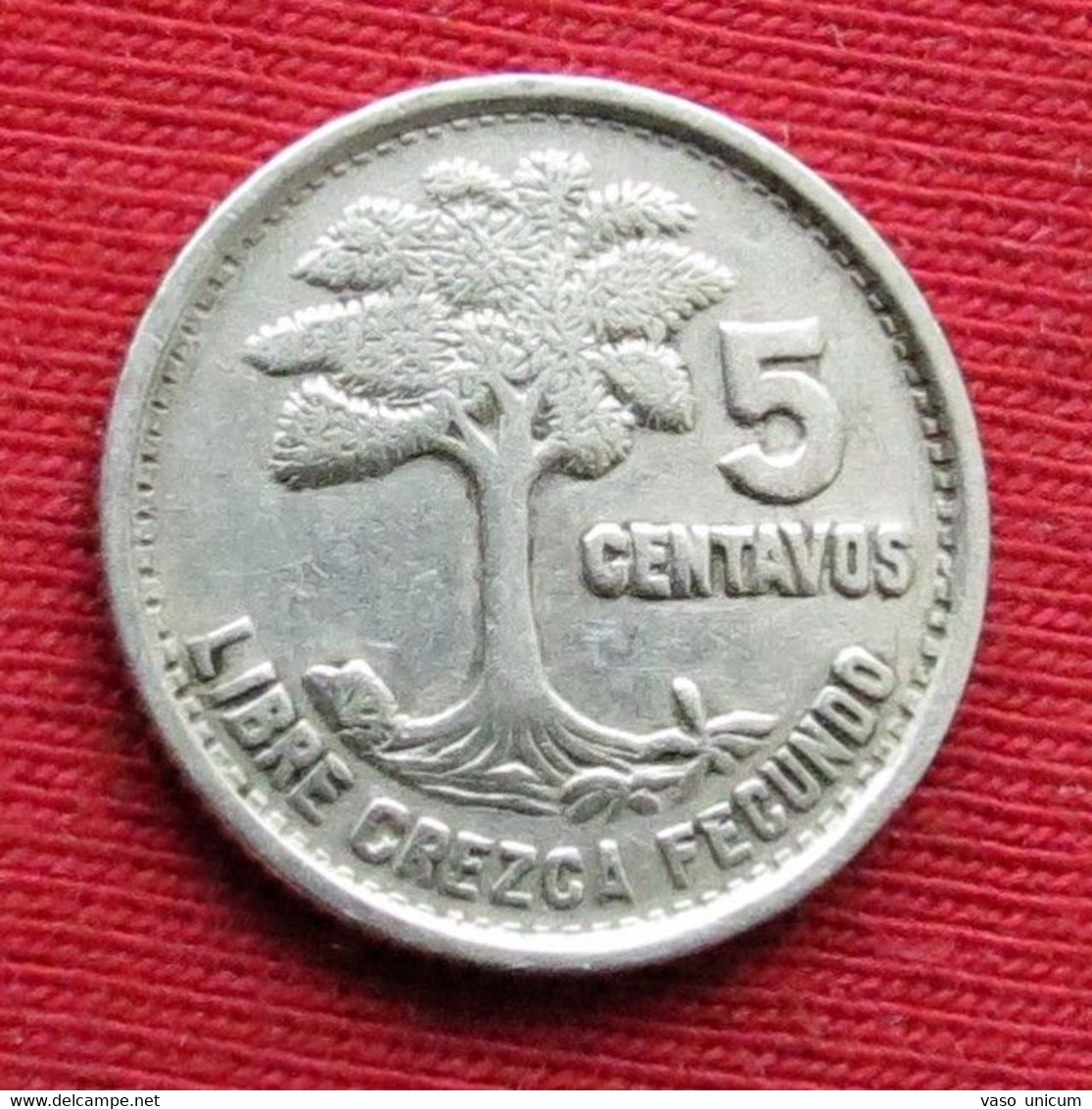 Guatemala 5 Centavos 1957 - Guatemala