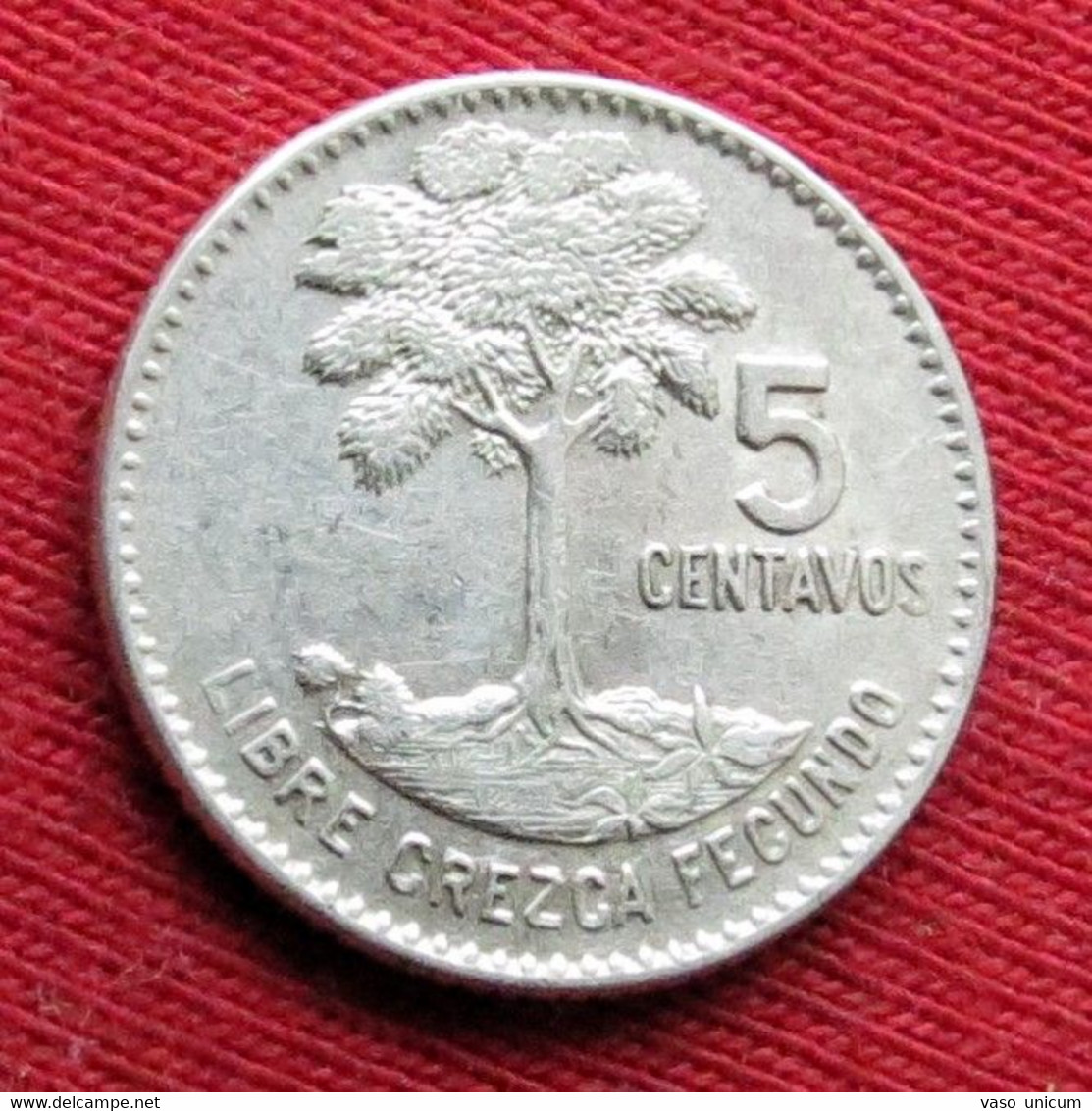 Guatemala 5 Centavos 1960 - Guatemala