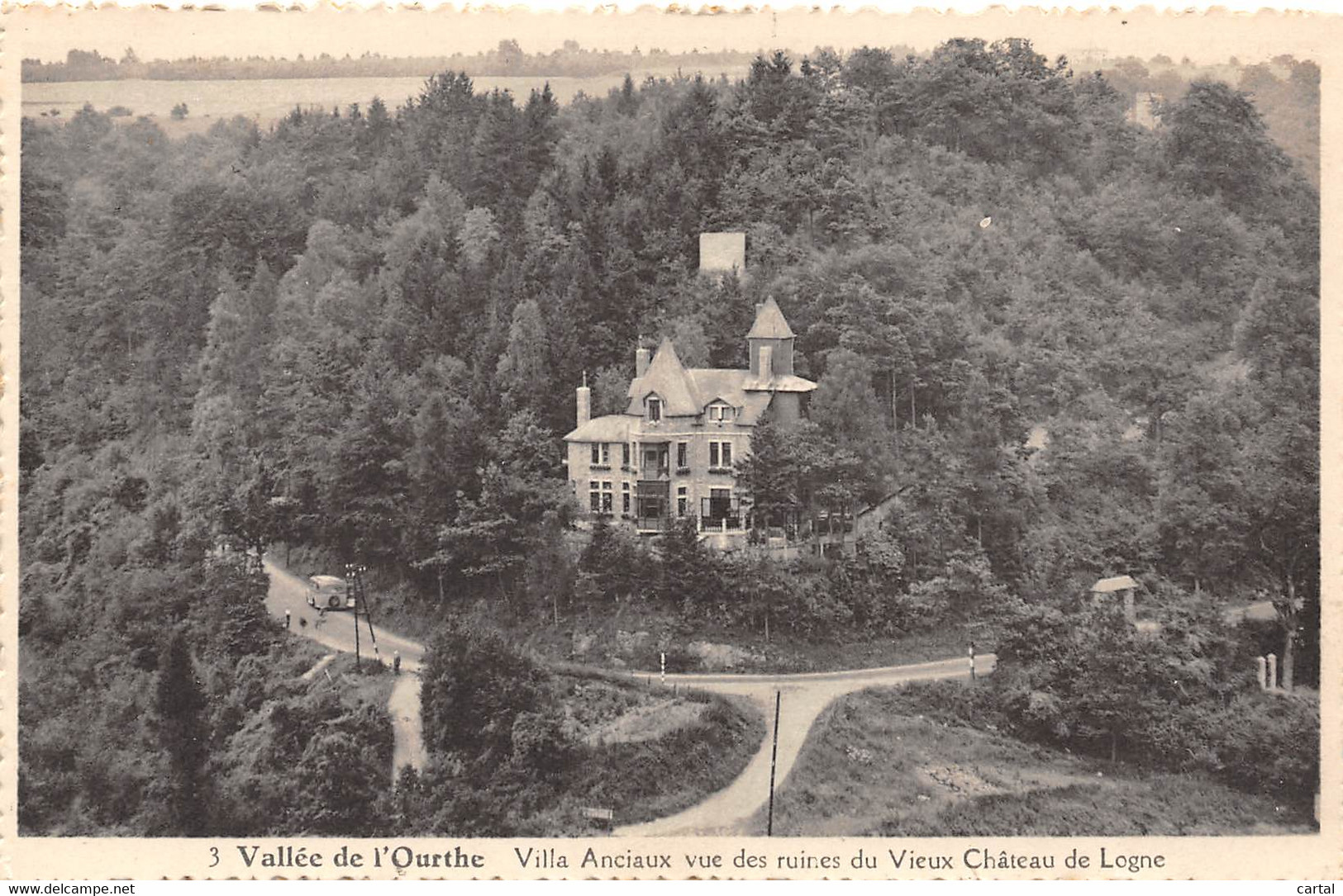 Vallée De L'Ourthe - Villa Anciaux Vue Des Ruines Du Vieux Château De Logne - Ferrières