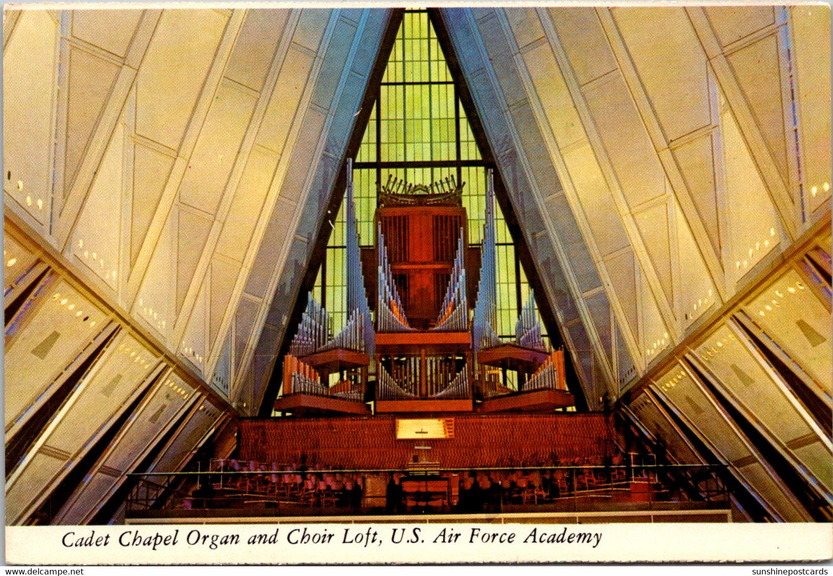 Colorado Colorado Springs U S Air Force Academy Cadet Chapel Organ And Choir Loft - Colorado Springs