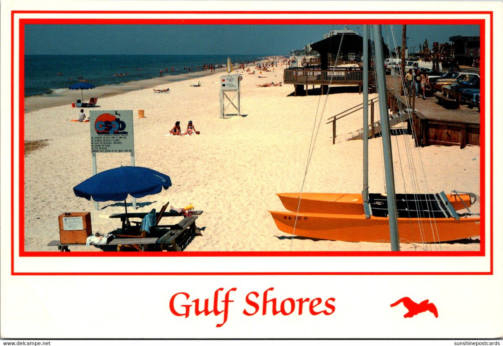 Alabama Gulf Shores Beach Scene - Autres & Non Classés