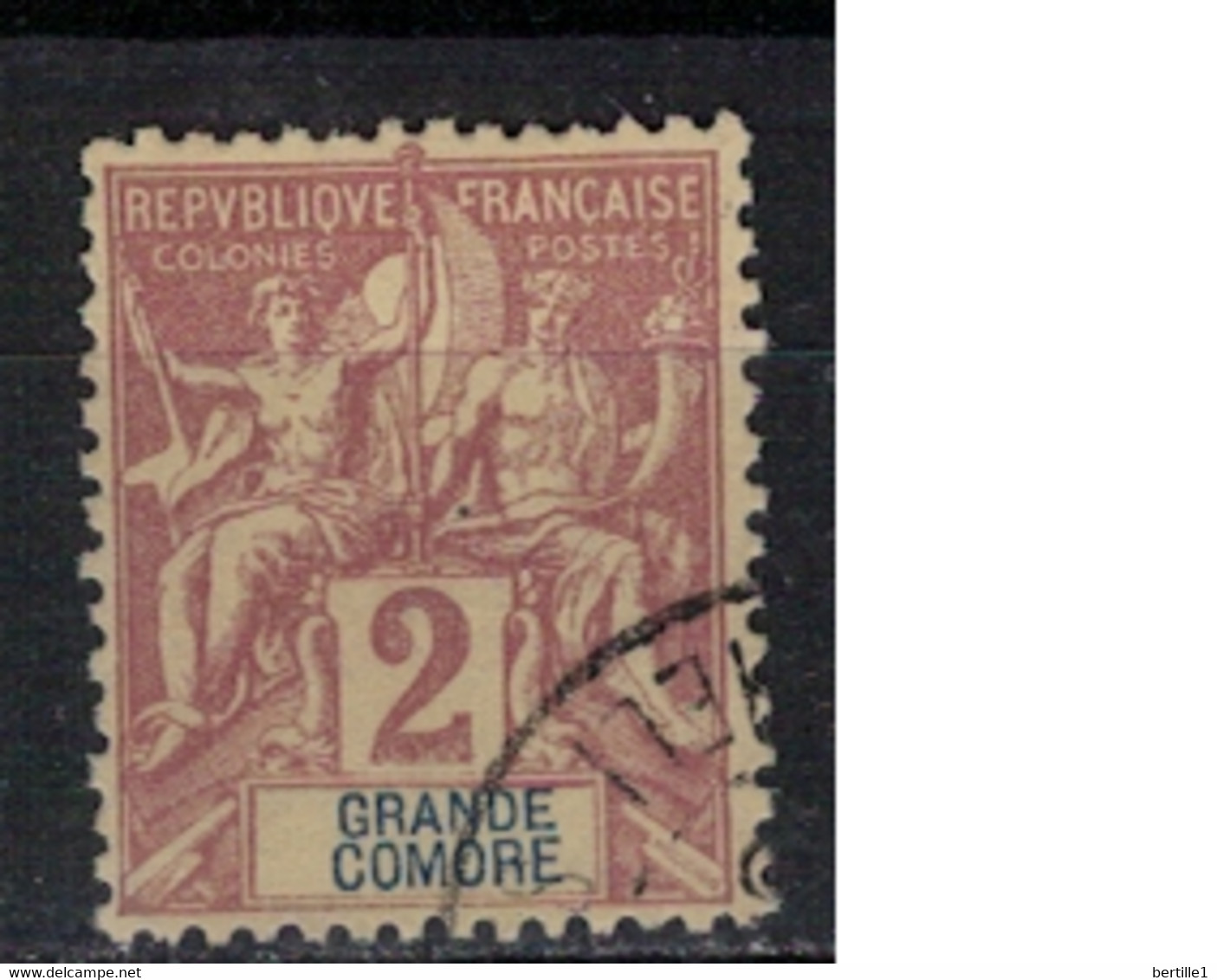 GRANDE COMORE        N°  YVERT 2 (1)  OBLITERE     ( OB    05/ 56 ) - Used Stamps
