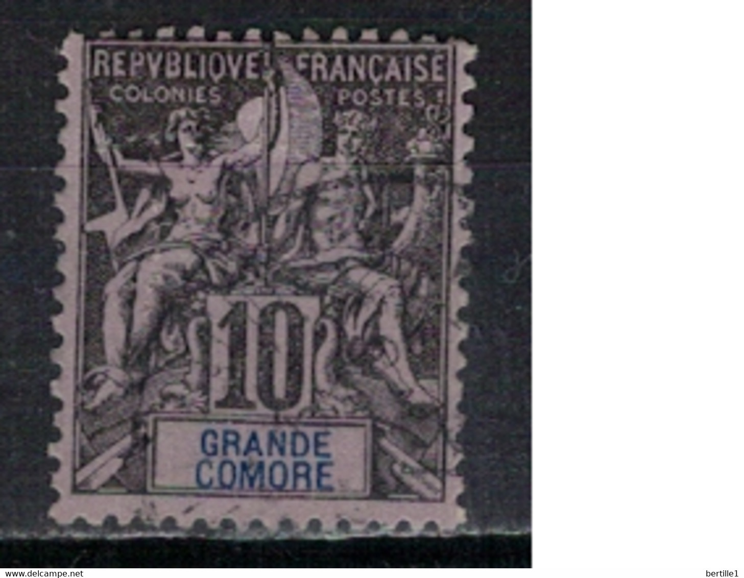 GRANDE COMORE        N°  YVERT 5  OBLITERE     ( OB    05/ 57 ) - Used Stamps