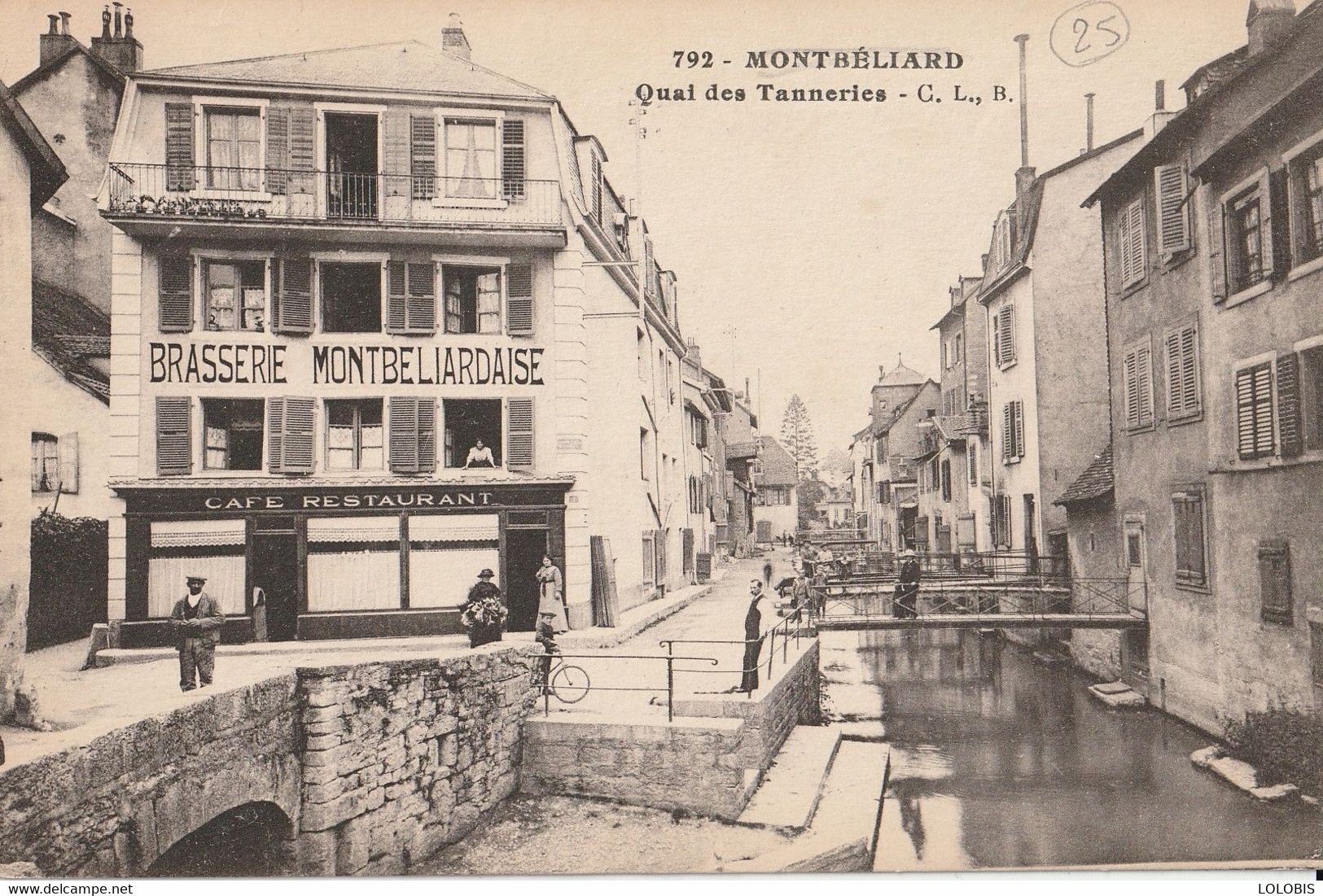 25 MONTBELIARD Quai Des Tanneries - Brasserie Montbeliardaise - Montbéliard