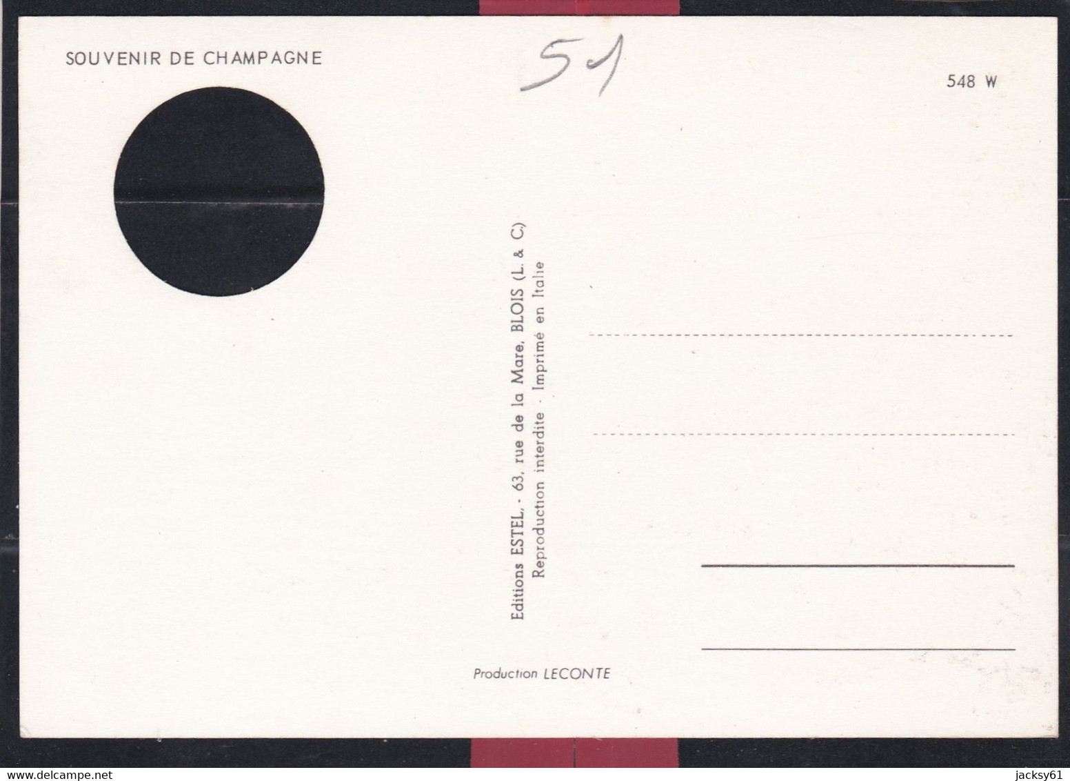 51 -  Le Fameux Trou Champenois - Champagne - Ardenne