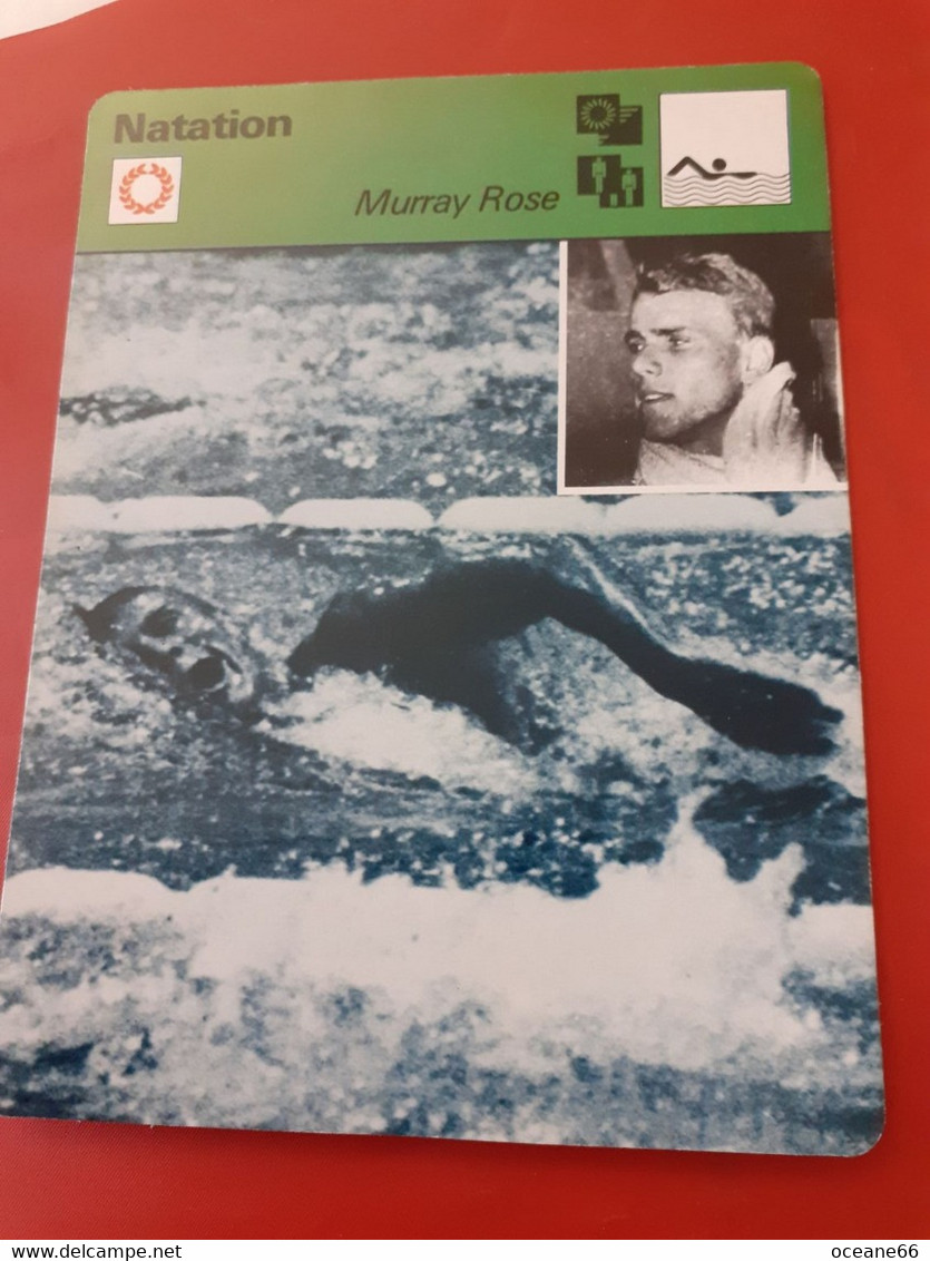 Fiche Rencontre Murray Rose Natation - Swimming