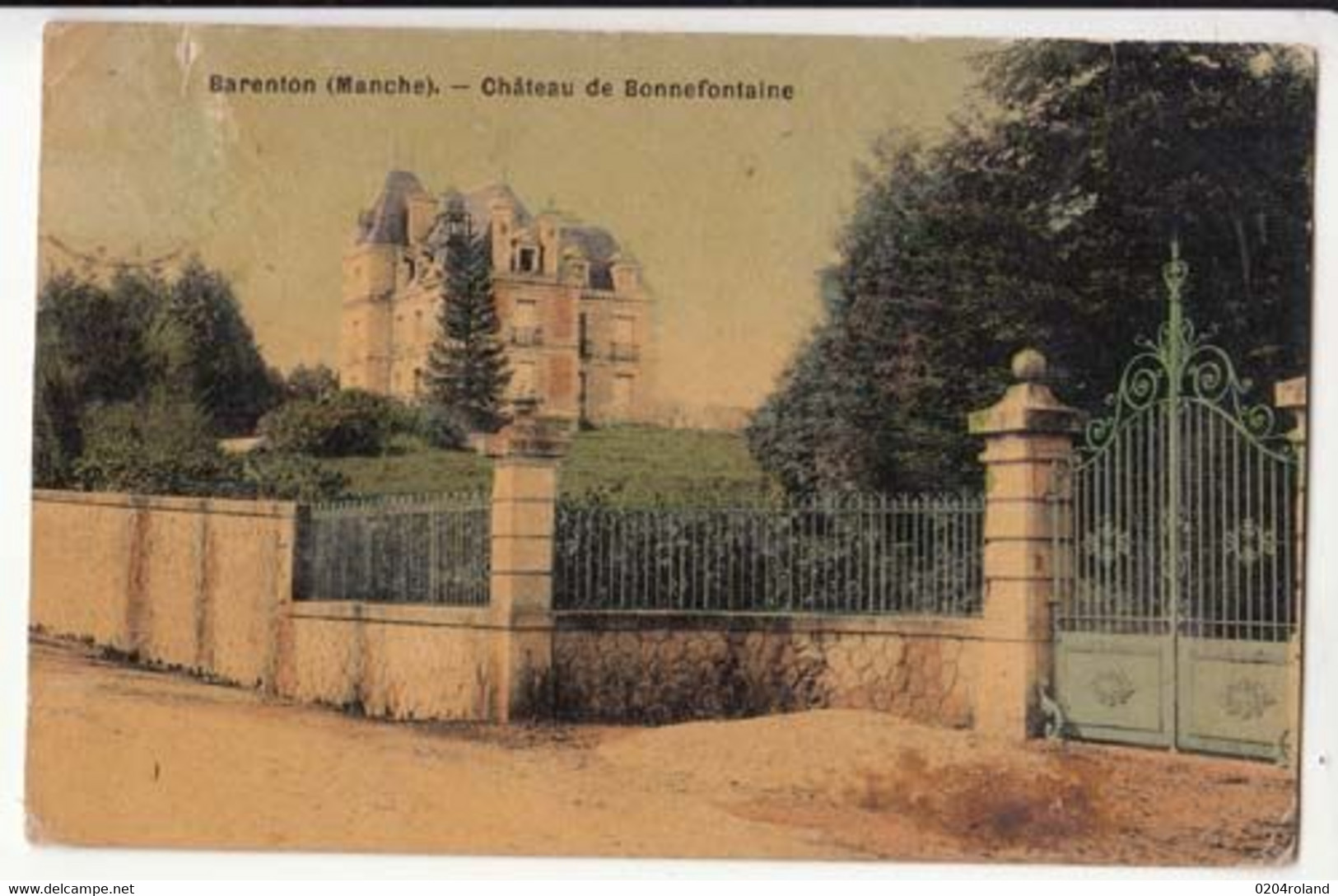 CPA France 50 - Barenton - Château De Bonnefontaine : Achat Immédiat - Barenton