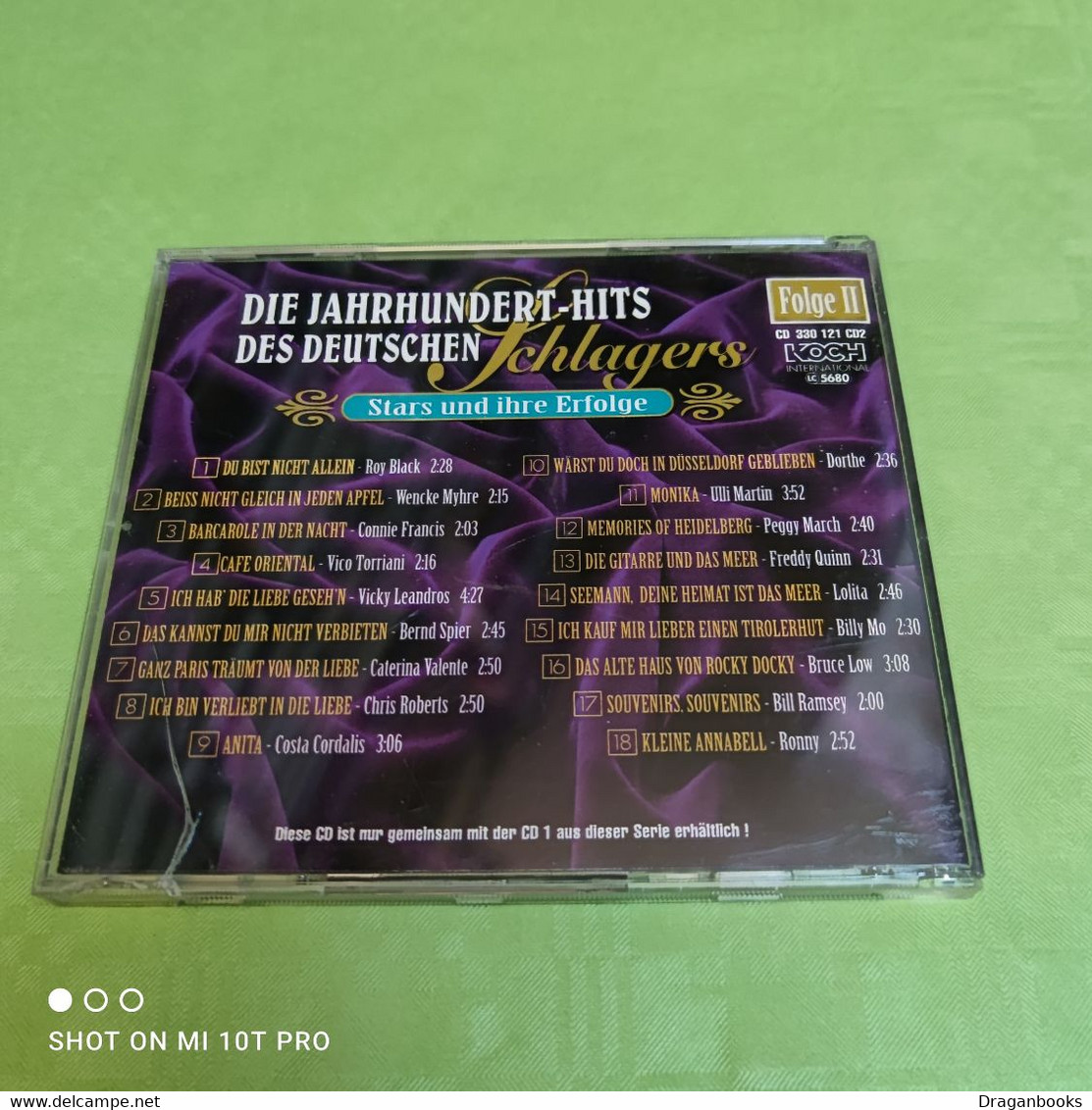 Die Jahrhundert Hits Des Deutschen Schlagers Folge 2 CD 1 & 2 - Sonstige - Deutsche Musik