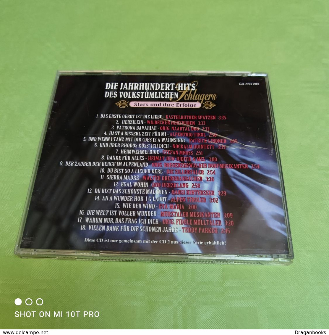 Die Jahrhundert Hits Des Volkstümlichen Schlagers CD 1 & 2 - Altri - Musica Tedesca