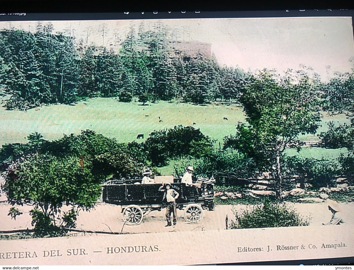 Published By Jose Rossner - Rosario Mining Company’ S Car In South Highway - Honduras