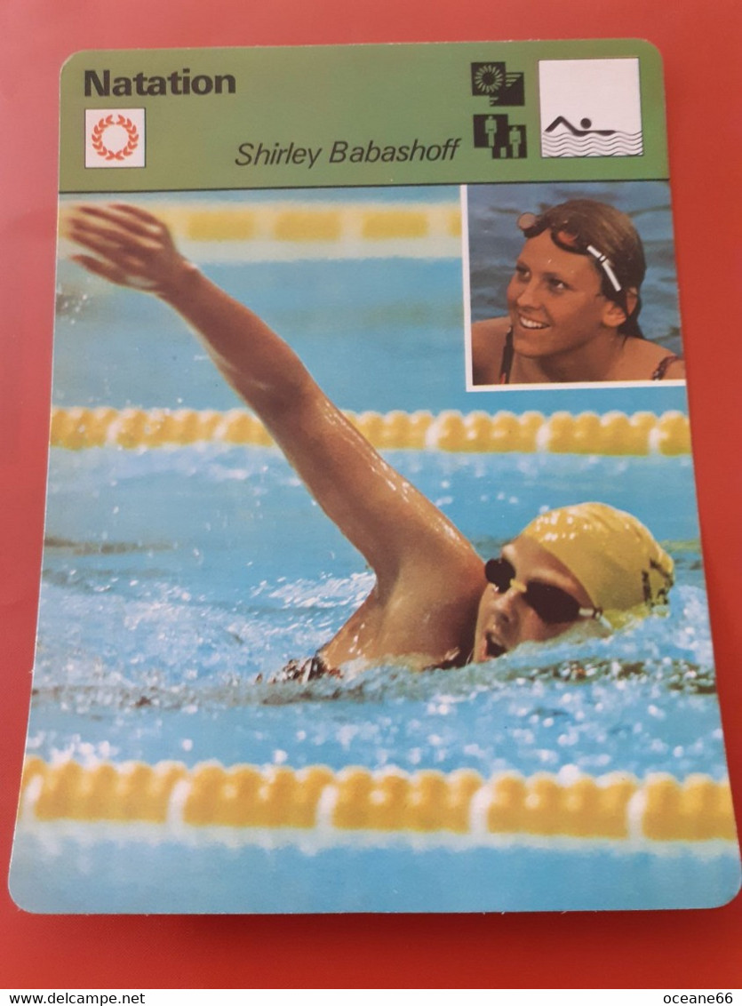 Fiche Rencontre Shirley Babashoff Natation - Natation