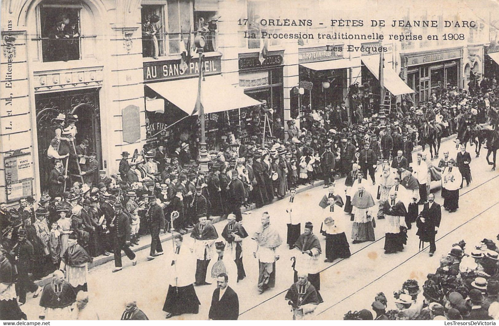 CPA - France - 45 - ORLEANS - Fête De Jeanne D'Arc - La Procession Traditionnelle Reprise En 1908 - Les Evêques - Orleans