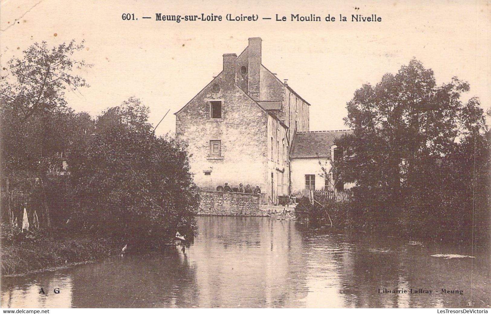 CPA - France - 45 - MEUNG SUR LOIRE - Le Moulin De La Nivelle - Laffray - Autres & Non Classés