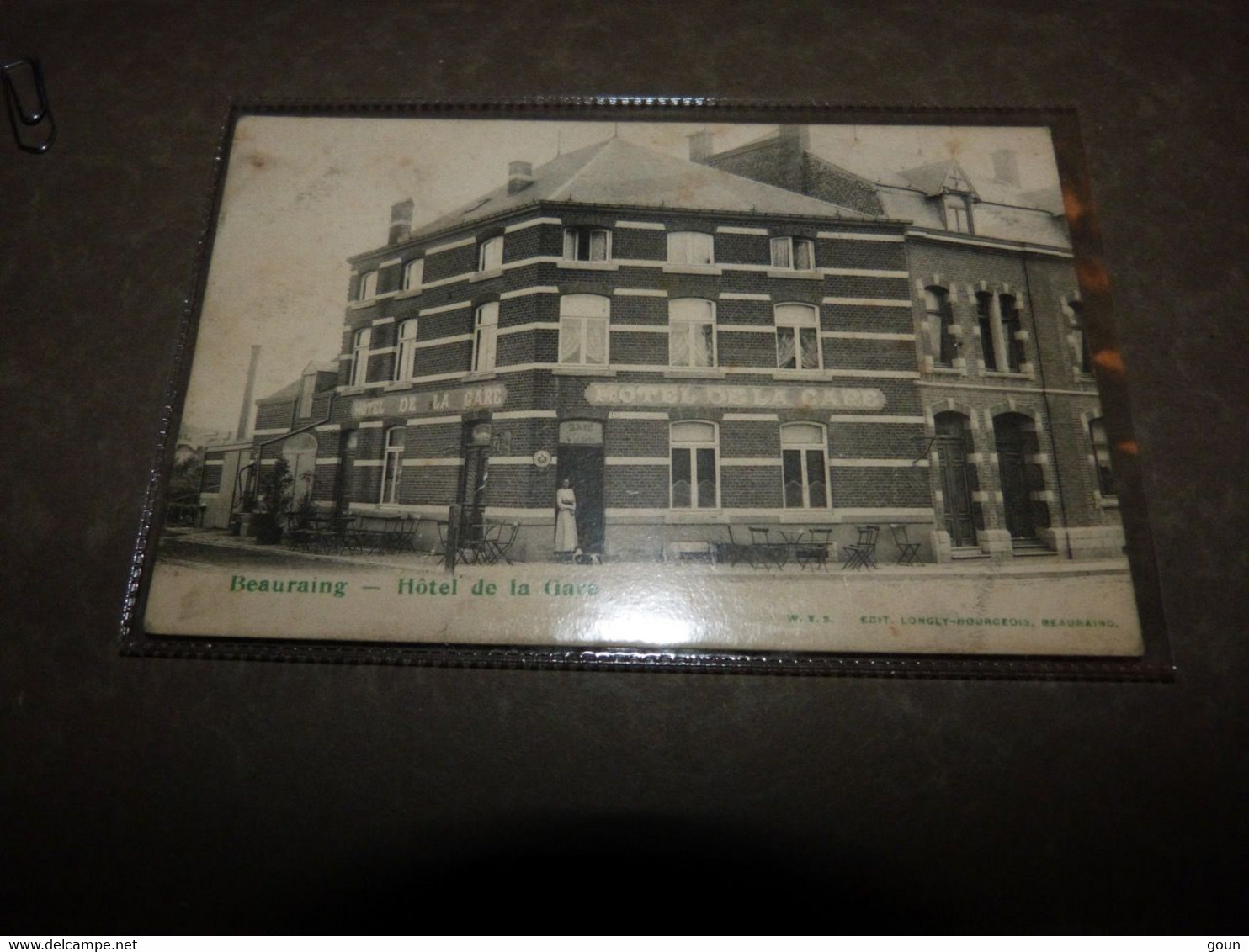 Carte Postale Beauraing Hotel De La Gare - Beauraing