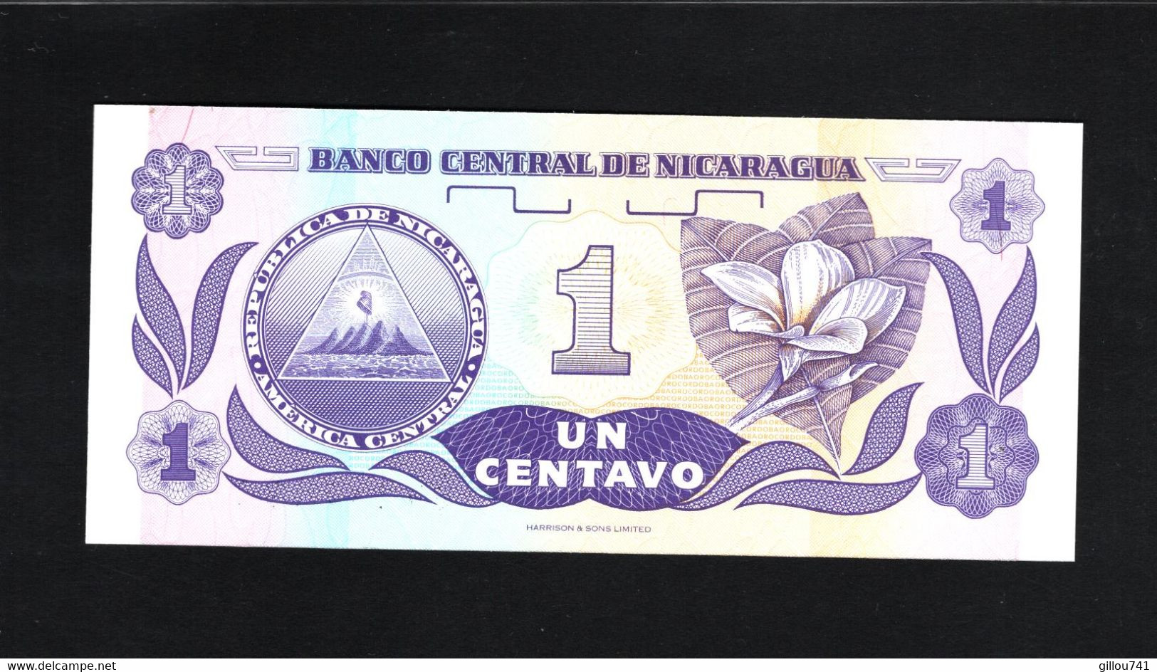 Nicaragua, 1 Centavo, 1990-1992 ND Issues - Nicaragua