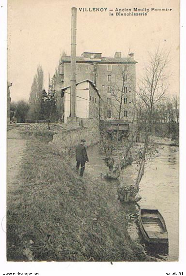 77 VILLENOY ANCIEN MOULIN  POMMIER  LA BLANCHISSERIE     TBE - Villenoy