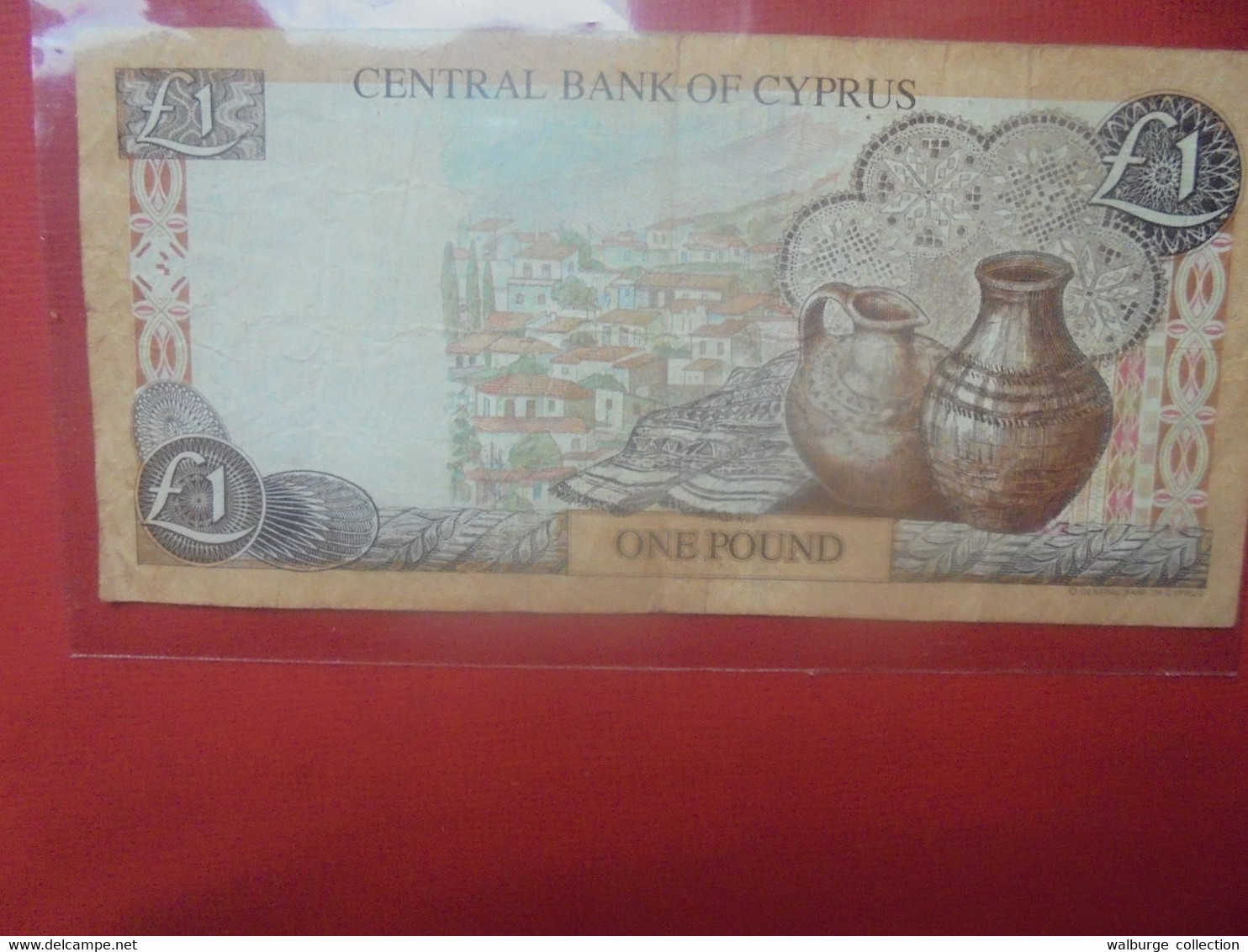CHYPRE 1 POUND 2001 Circuler - Cyprus