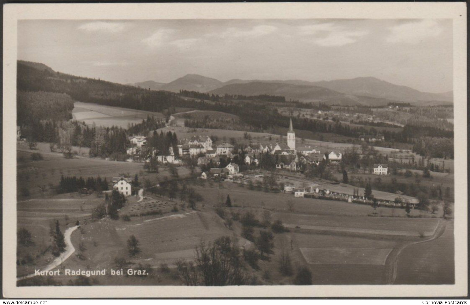 Kurort Radegund Bei Graz, 1928 - Franz Knollmüller Foto-AK - St. Radegund