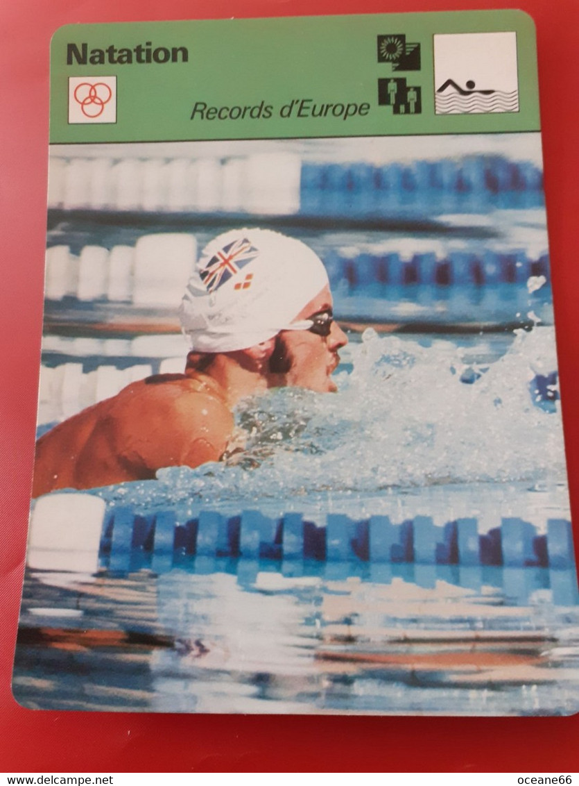 Fiche Rencontre D. Wilkie Records D'Europe Natation - Swimming