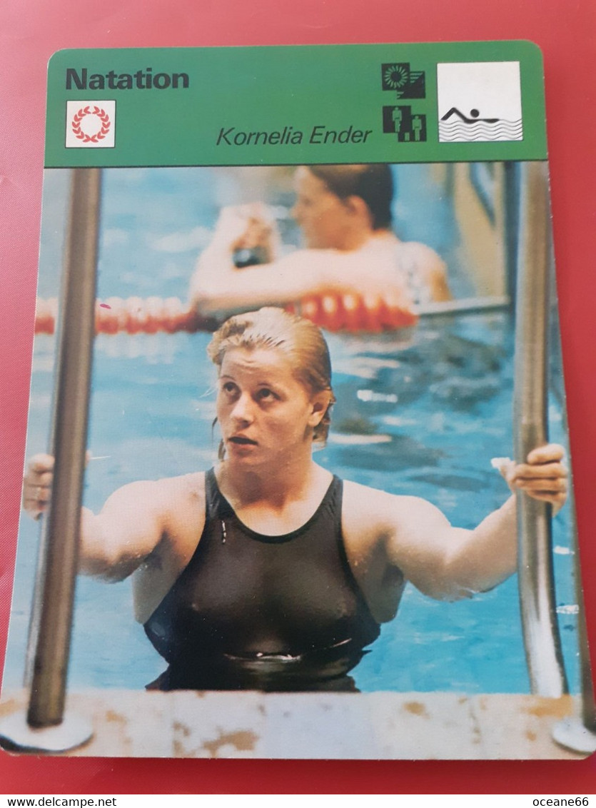Fiche Rencontre Kornelia Ender Natation - Nuoto
