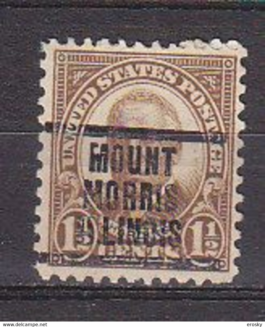 J0506 - ETATS UNIS USA Yv N°292 MOUNT MORRIS - Prematasellado