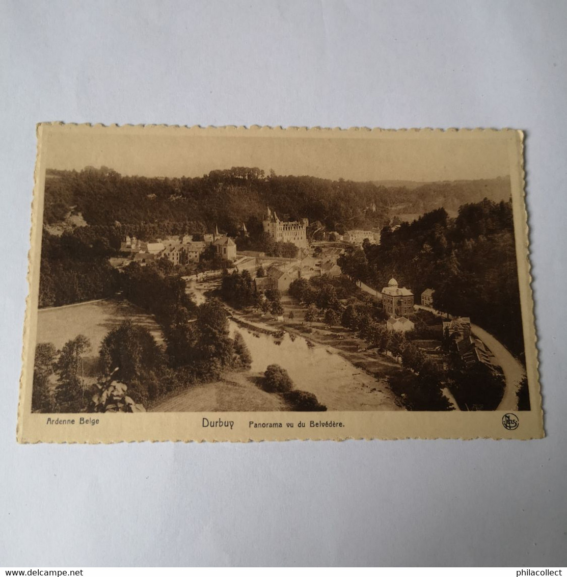 Durbuy // Panorama Vu Du Belvedere 19?? - Durbuy