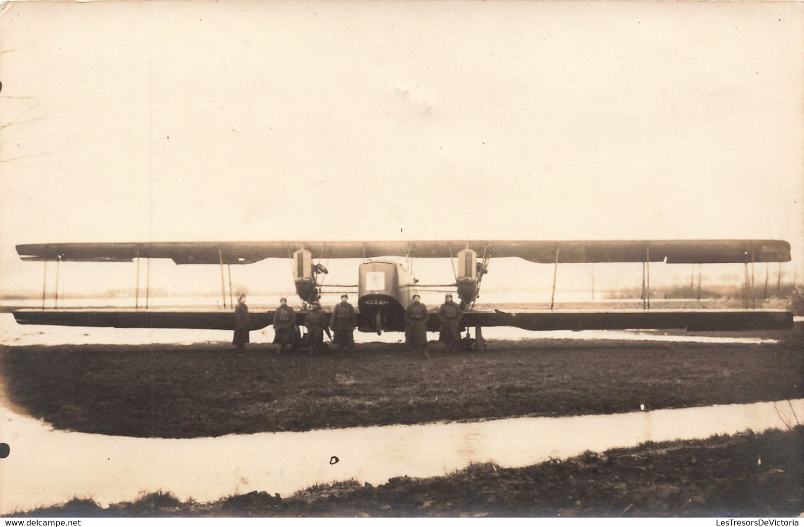 CPA - Carte Photo - Avion Militaire - Soldat - 1914-1918: 1ste Wereldoorlog
