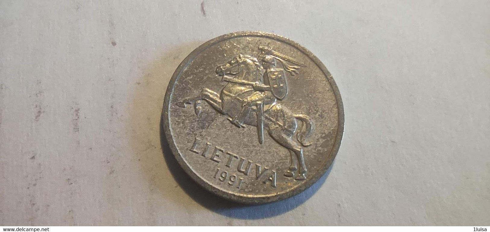 Lituania  1 CENTAS 1991 - Lithuania