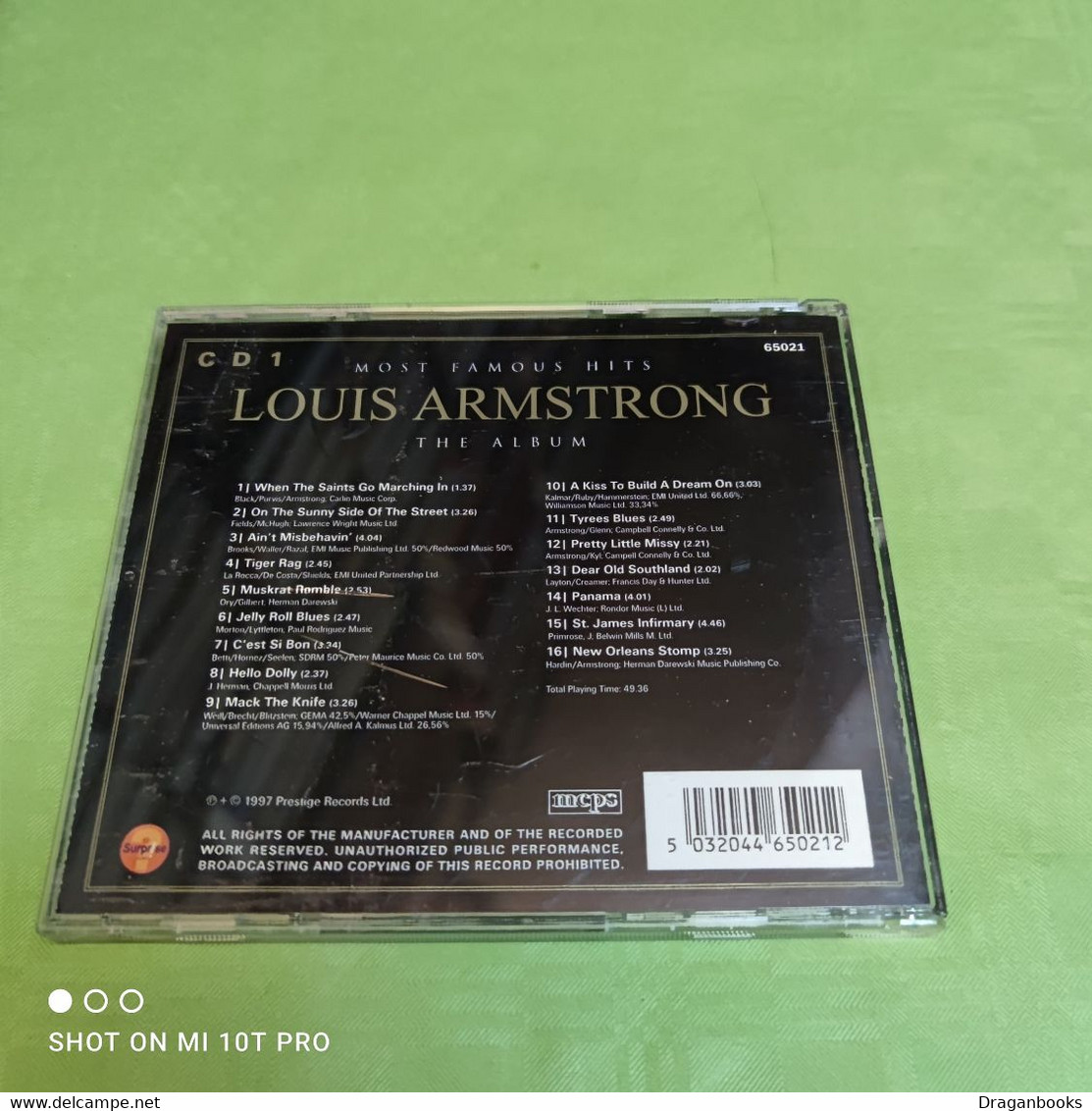 Louis Armstrong - The Album CD 1 - Blues