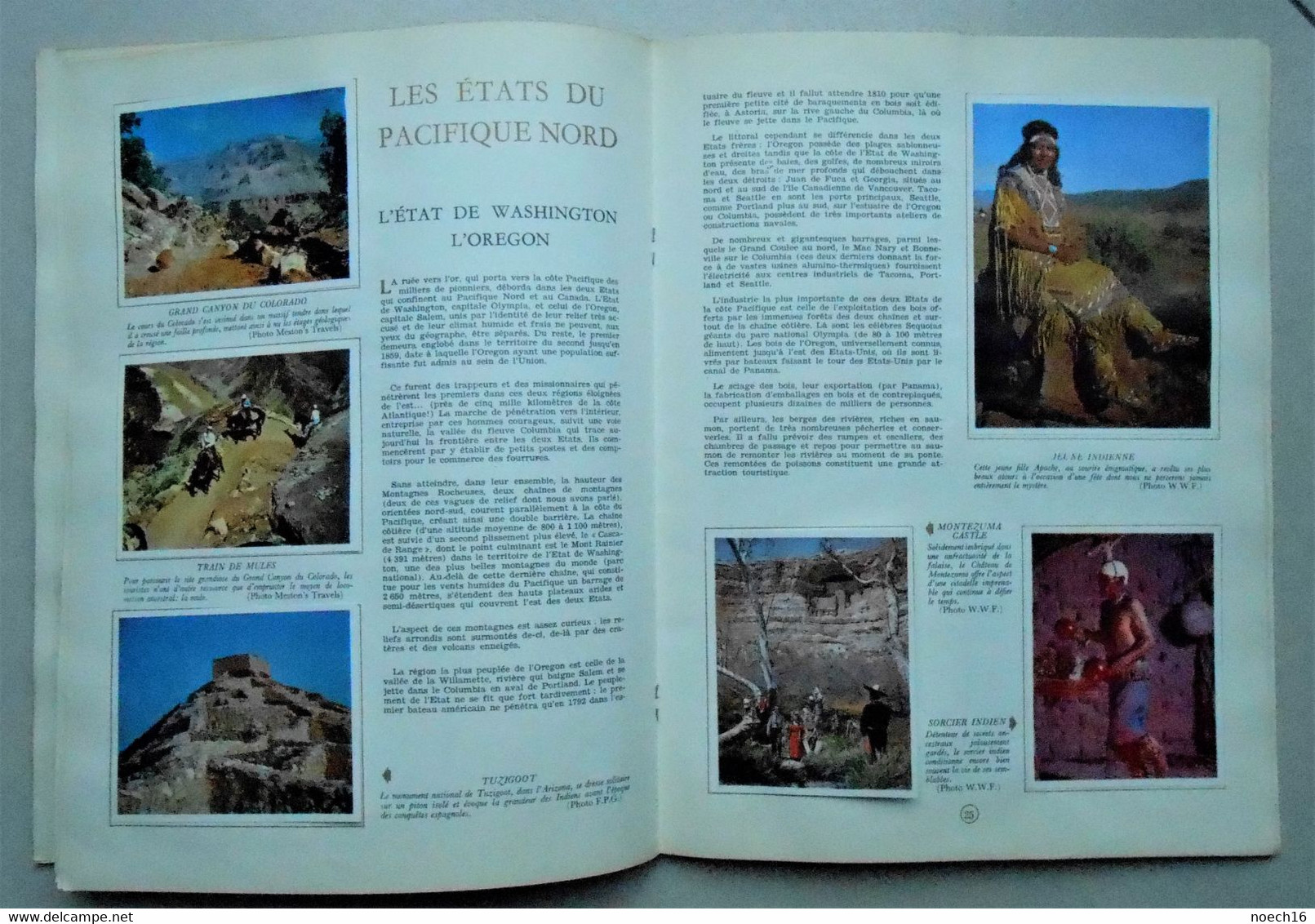 2 Albums Chromos Complets - La Géographie De L'Amérique, 2 Tomes - Timbre Tintin, Editions Du Lombard - Albums & Catalogues