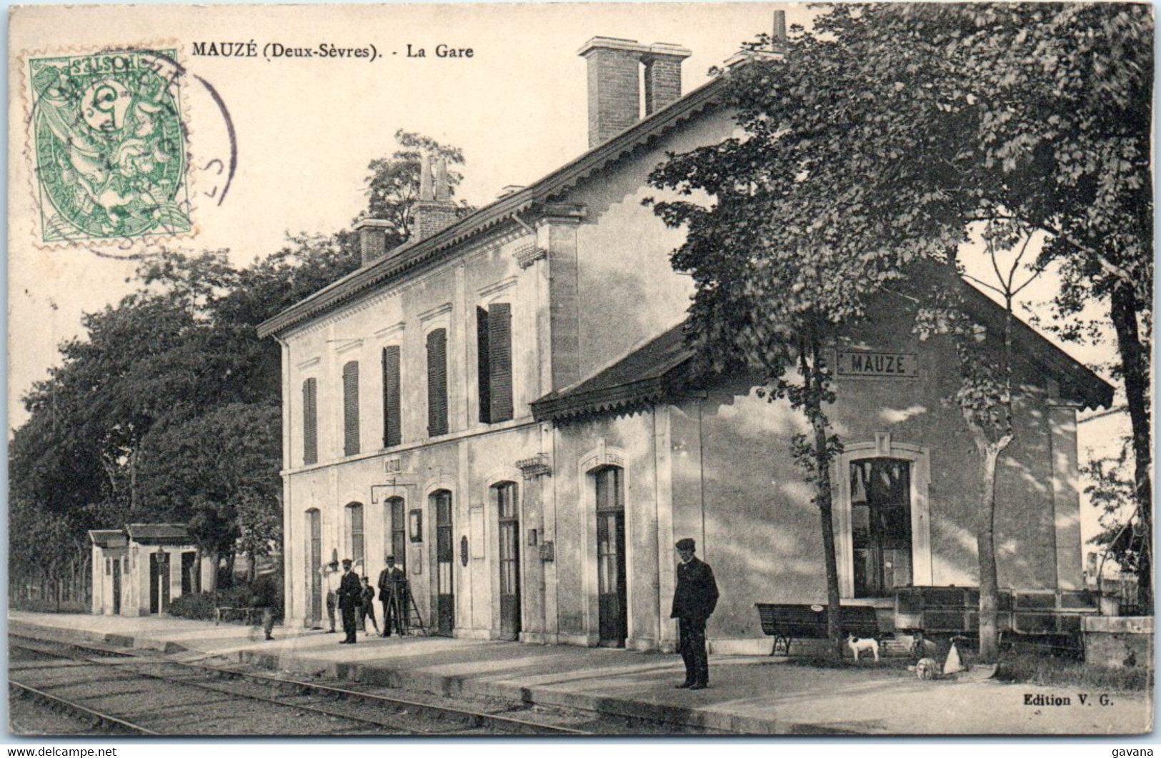 79 MAUZE - La Gare - Mauze Sur Le Mignon