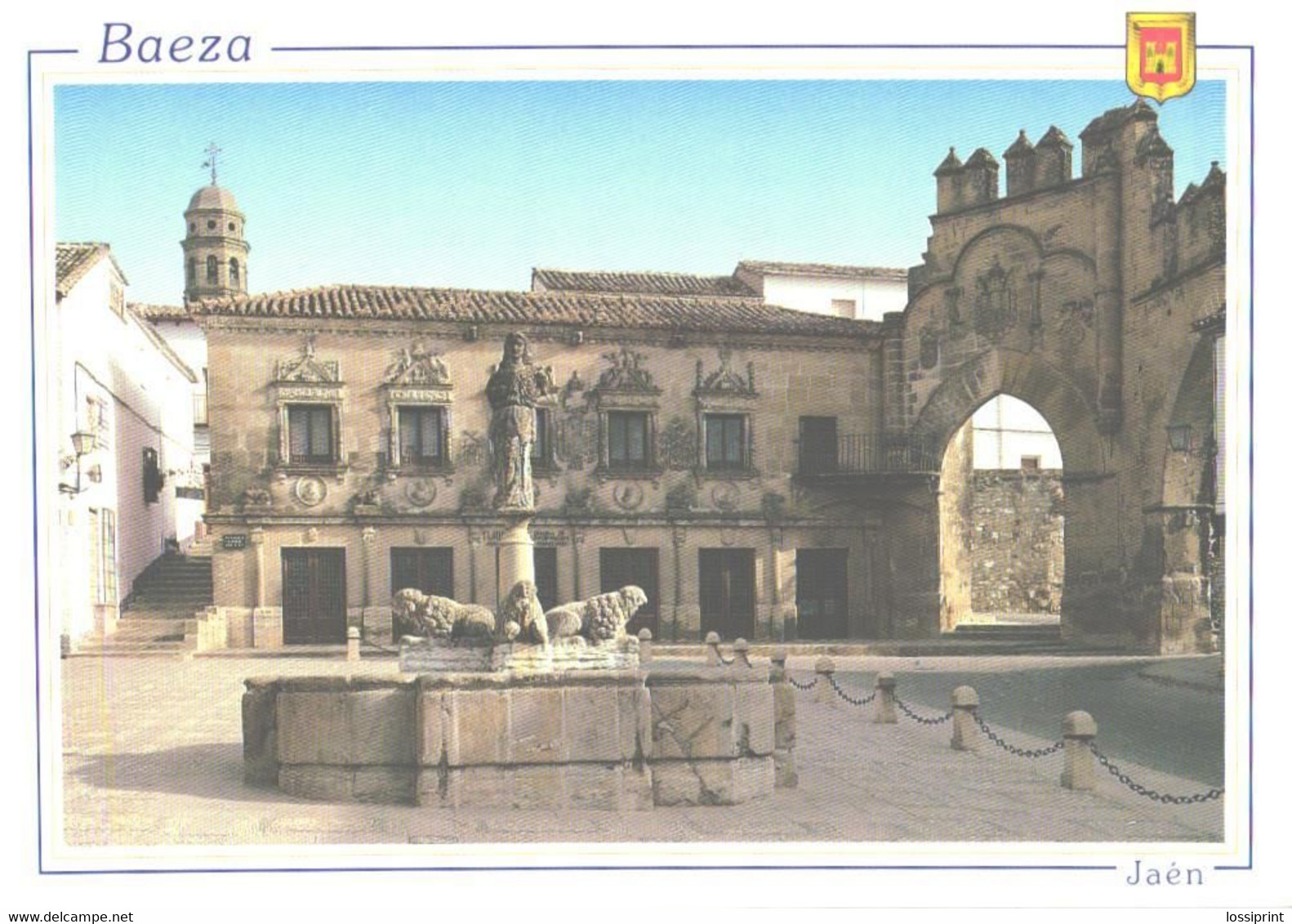 Spain:Baeza, Square Of The Lions - Jaén