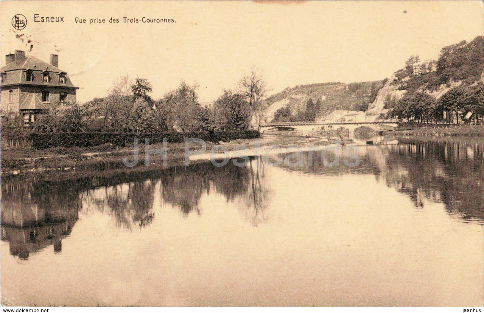 Esneux - Vue Prise Des Trois Couronnes - Old Postcard - Belgium - Used - Esneux