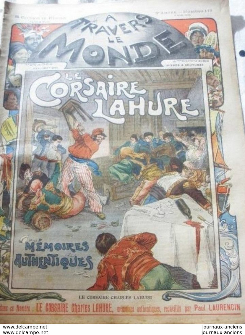 1904 LA FEMME COREENNE - JOUR DE FETE EN BIRMANIE - LA FERIA DE SEVILLE - L'ARBRE DES VOYAGEURS - PECHERIES DE BEHRING - Kranten Voor 1800