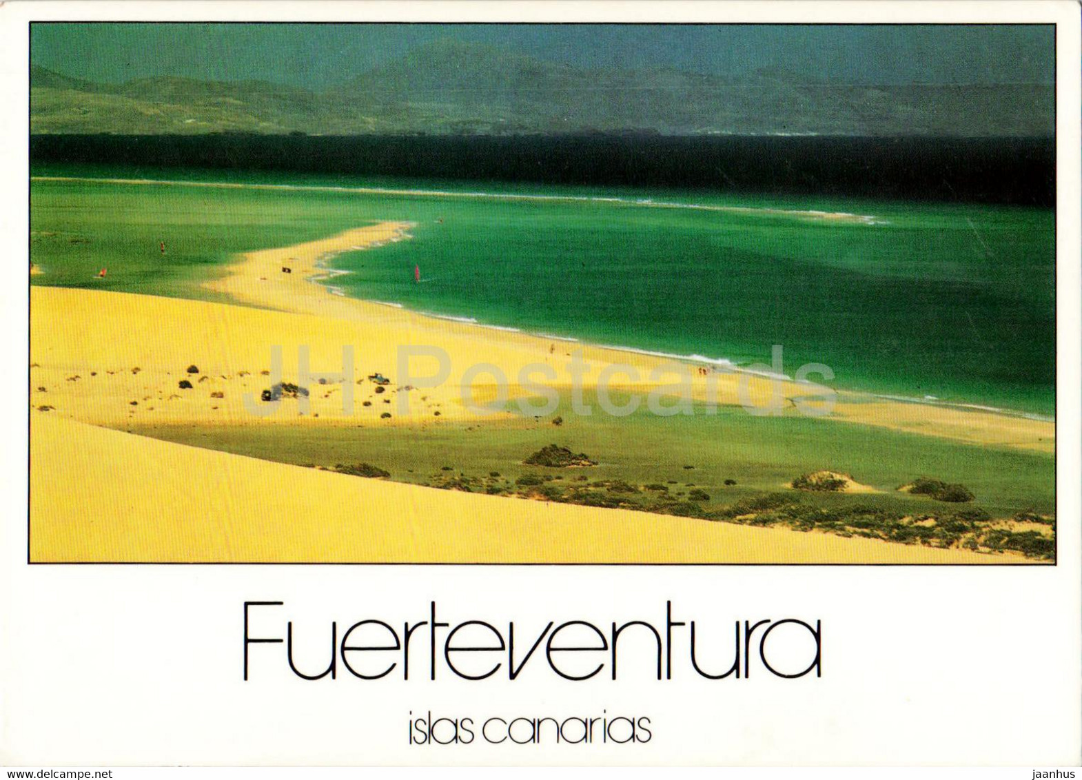 Fuerteventura - Islas Canarias - Playa Jandia - Beach - 1992 - Spain - Used - Fuerteventura