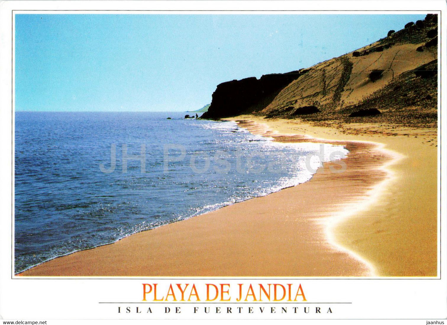 Playa De Jandia - Isla De Fuerteventura - Islas Canarias - 1995 - Spain - Used - Fuerteventura