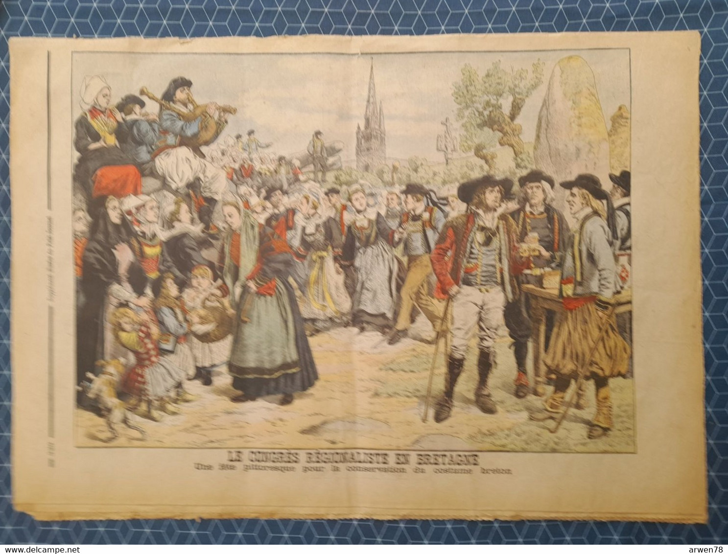 Le Petit Journal N° 776 Massif De L'Argentière Alpinistes Et Chamois Congrès Régionaliste En Bretagne Costume Breton - Le Petit Marseillais