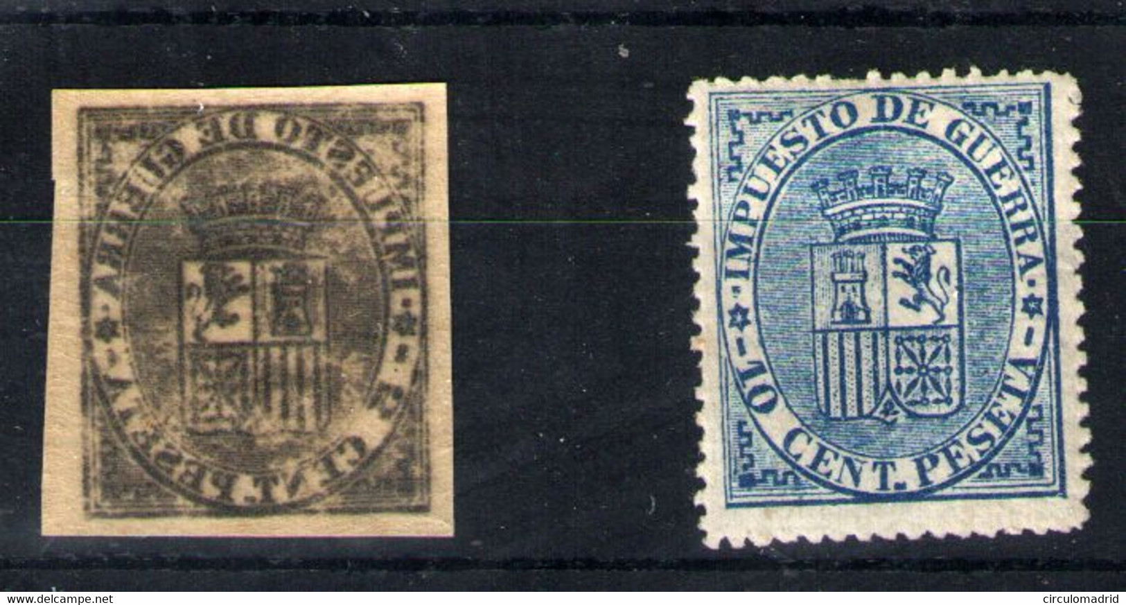 España Nº 141s, 142. Año 1874 - Unused Stamps