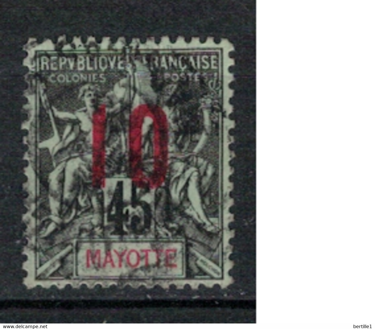 MAYOTTE         N°  YVERT 28  OBLITERE     ( OB    05/ 57 ) - Used Stamps