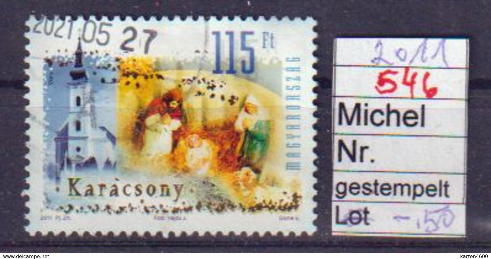 Weihnachten 2011   (546) - Used Stamps