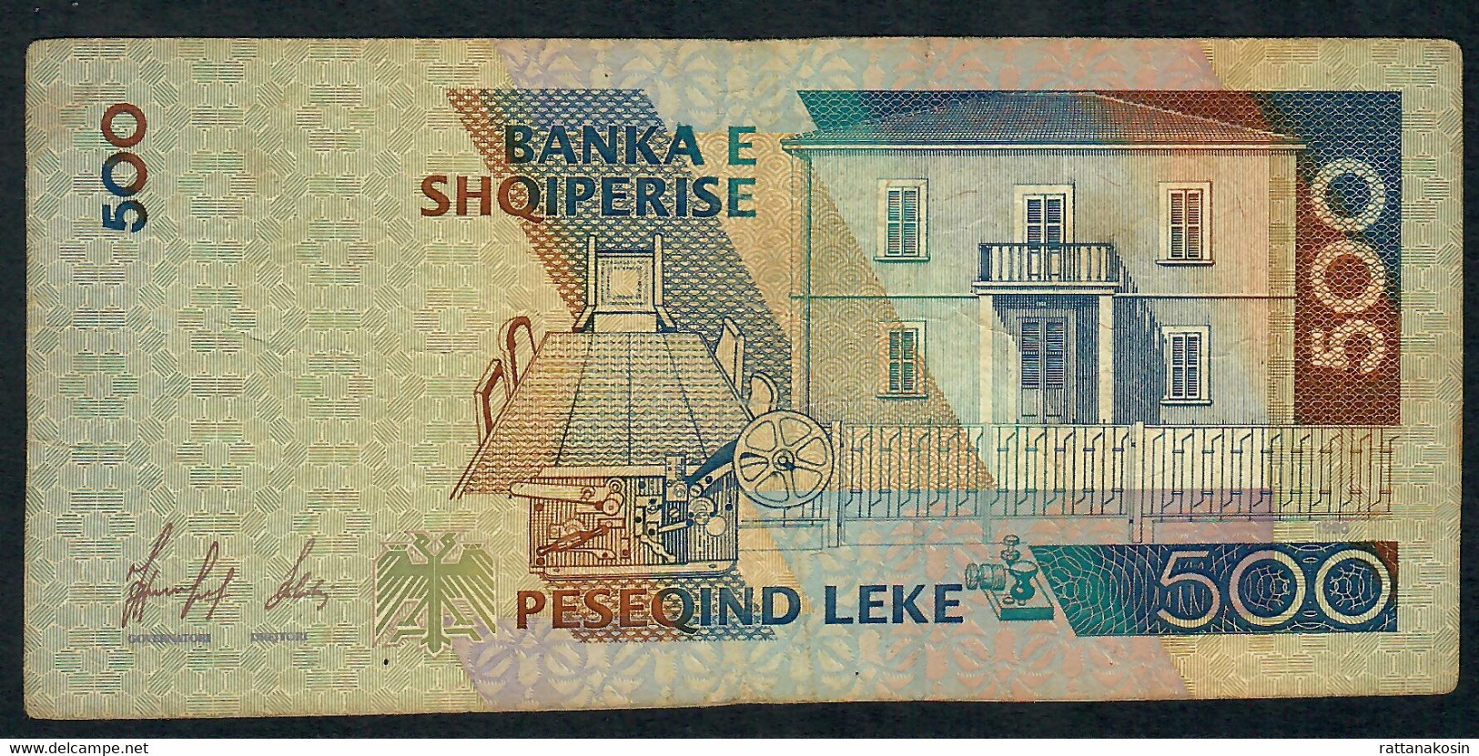 ALBANIA P68 500 LEKE 2001 #DG    AVF - Albania