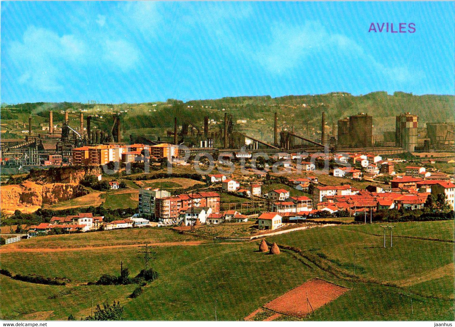 Aviles - Complejo Siderurgico Ensidesa  - Vista Parcial - Iron And Steel Complex - Industry - 7 - Spain - Unused - Asturias (Oviedo)