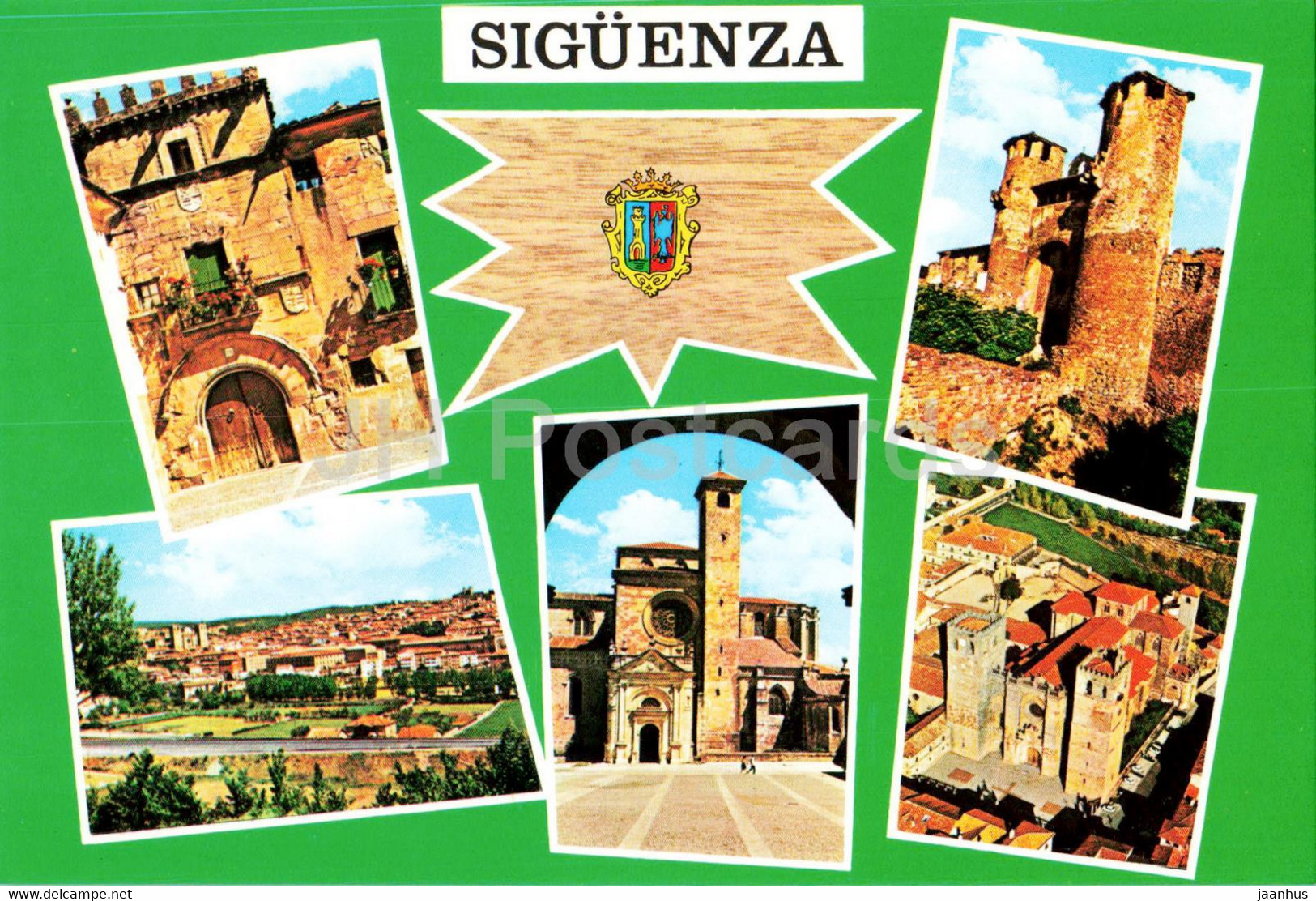 Siguenza - Bellezas De La Ciudad - Beauties Of The City - Multiview - 18 - Spain - Unused - Guadalajara