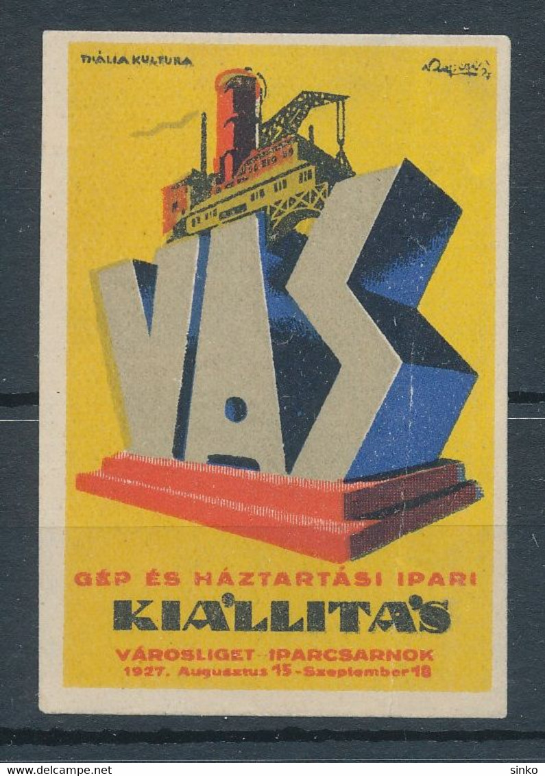 1927. Iron-machine And Household Industrial Exhibition Budapest - Souvenirbögen