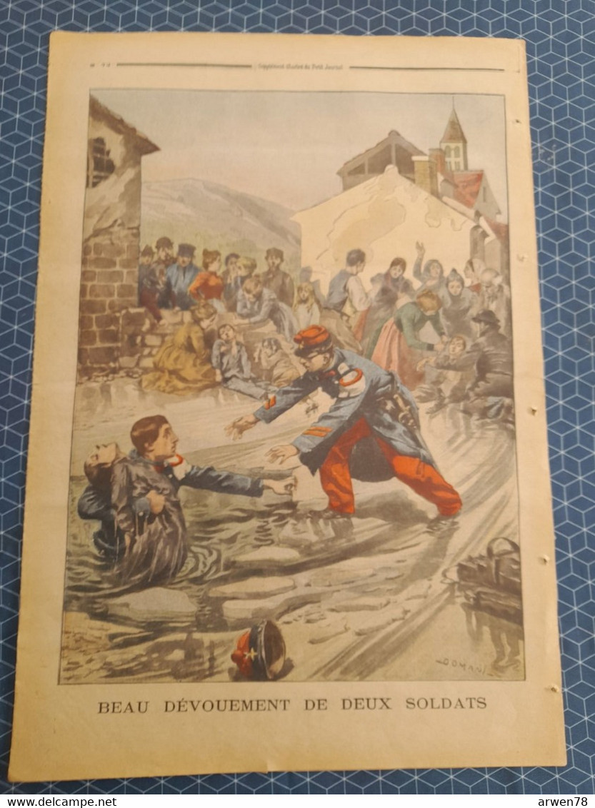 Le Petit Journal N° 537 Mariage De Paul Deschanel A Paris VIème Arrondissement New York Le Port Pris Par La Glace - Le Petit Marseillais