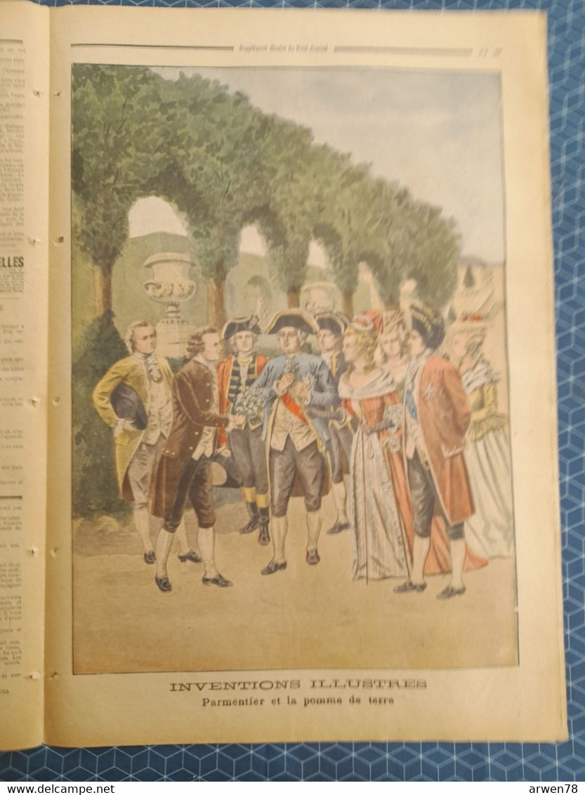 Le Petit Journal N° 538 Confrontation Melles Zelenine Et Vera Gelo Inventions Illustres Parmentier Et La Pomme De Terre - Le Petit Marseillais