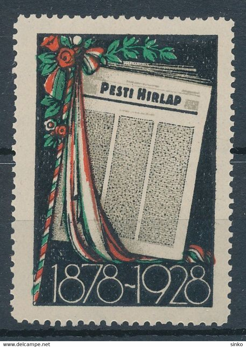 1928. Pesti Newspaper Cinderella - Foglietto Ricordo