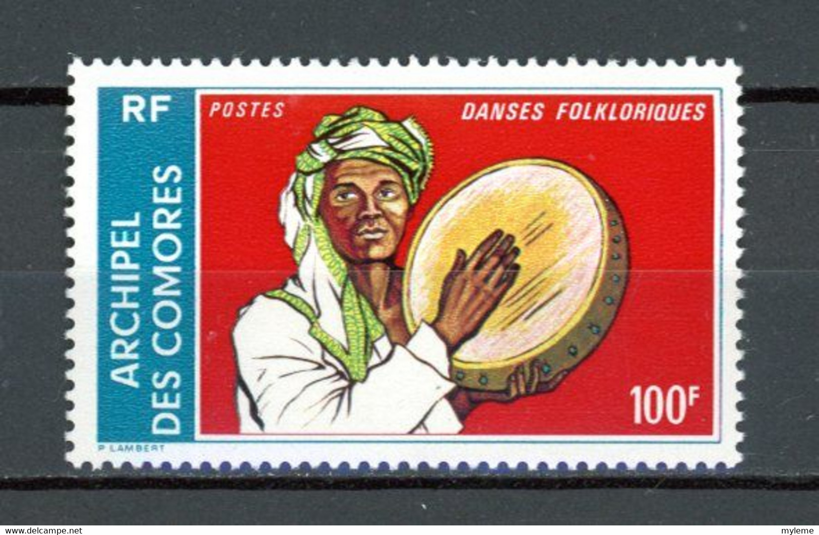 AN72 Collection De Timbres Oblitérés De Divers Pays + Comores N° 104A ** Cote 150 Euros  A Saisir !!! - Collections (with Albums)